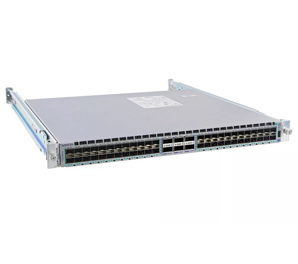 Arista DCS-7160-48YC6-R Switch 48x 10/25Gb SFP28 Ports With Dual AC and 4-POST Rail Kit