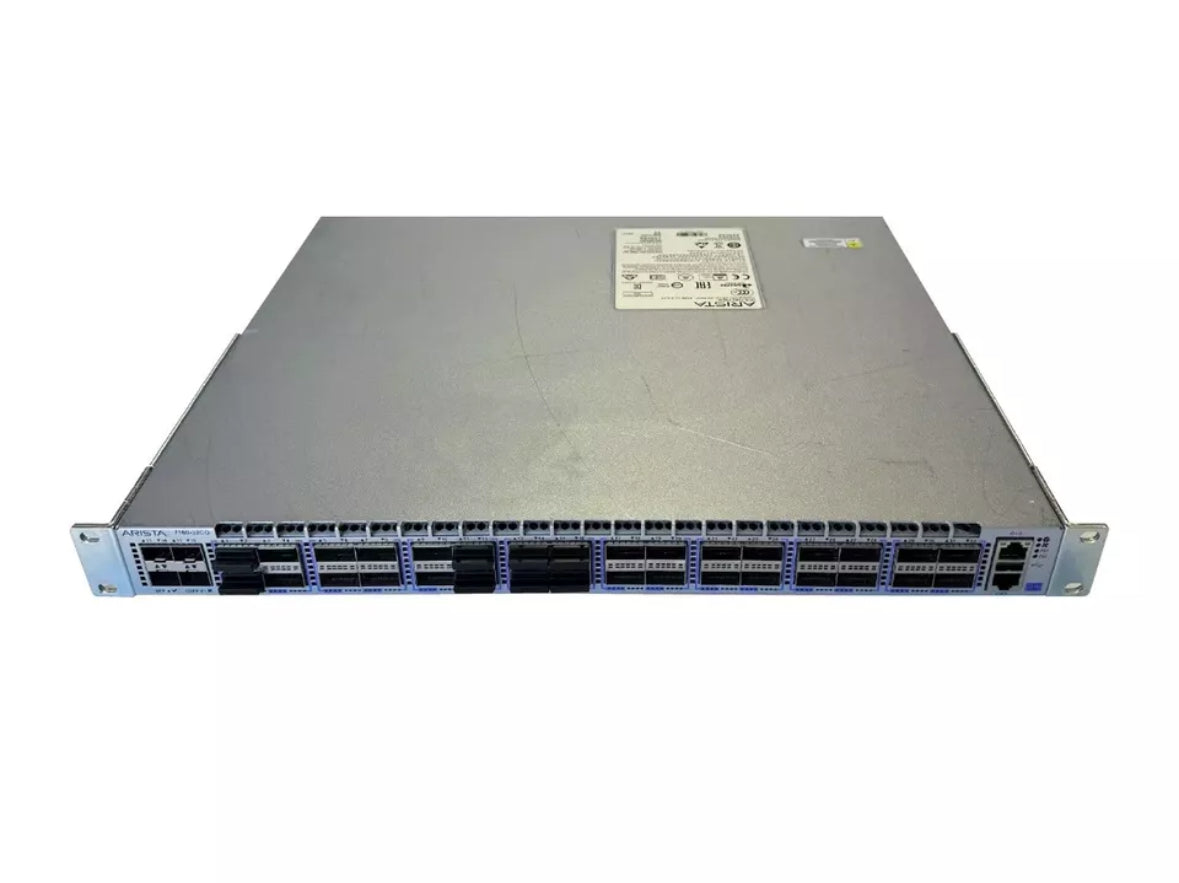 Arista DCS-7160-32CQ-R High Capacity 32 x 100GbE QSFP Port Switch With Rear To Front Airflow